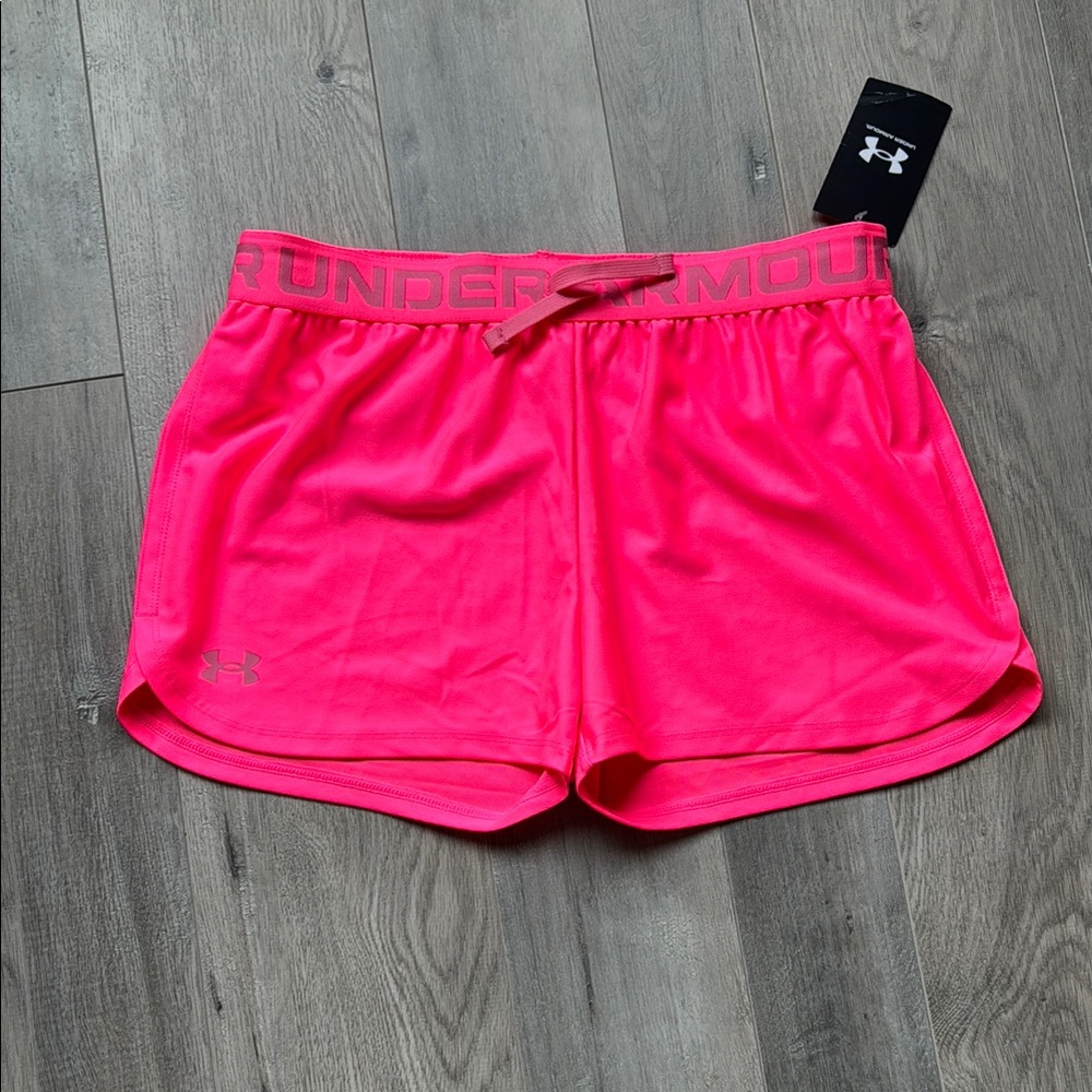 Under Armour hot Pink Athletic shorts
